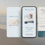 Coastal Beach Save The Date