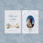 Dusty Blue Save The Date