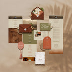 Sunset Terracotta Wedding Website
