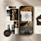 Editorial Estate Wedding Website