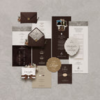 Mocha Mousse Wedding Website