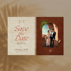 Sunset Terracotta Save The Date